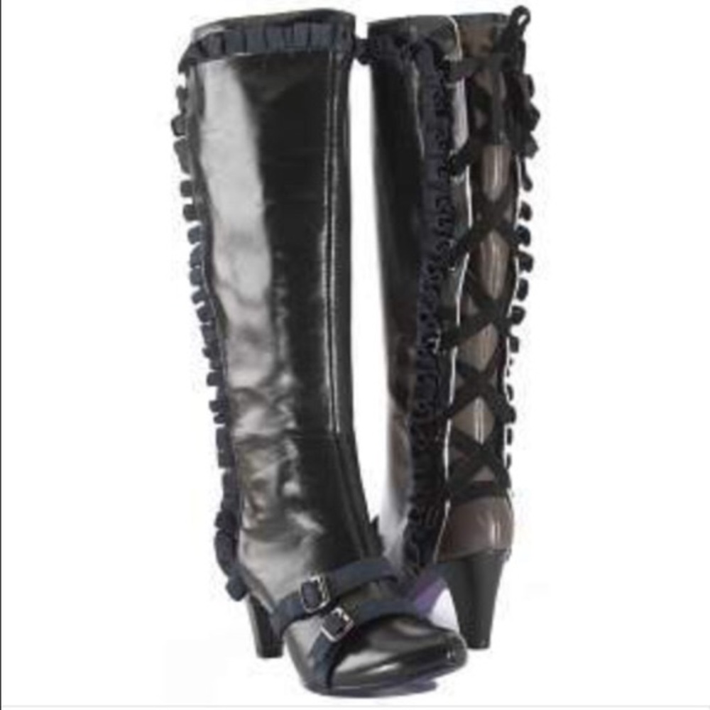 BOBBI BLU Rare Anthropologie halter boots  8.5